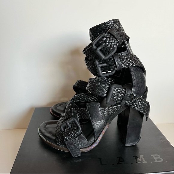 Alexander Wang strappy black heels size 38 - Picture 5 of 6